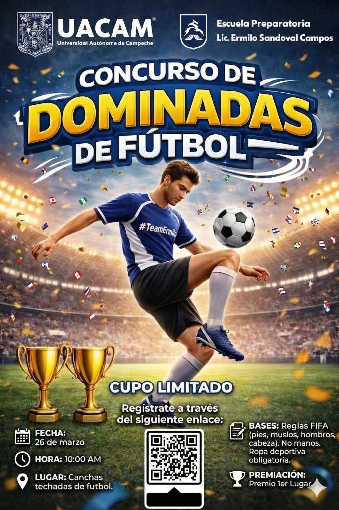 CONCURSO DE DOMINADAS DE FUTBOL