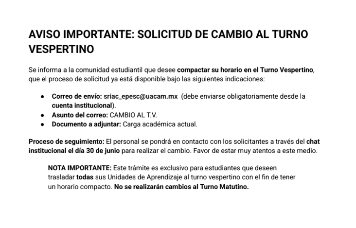 cambio
